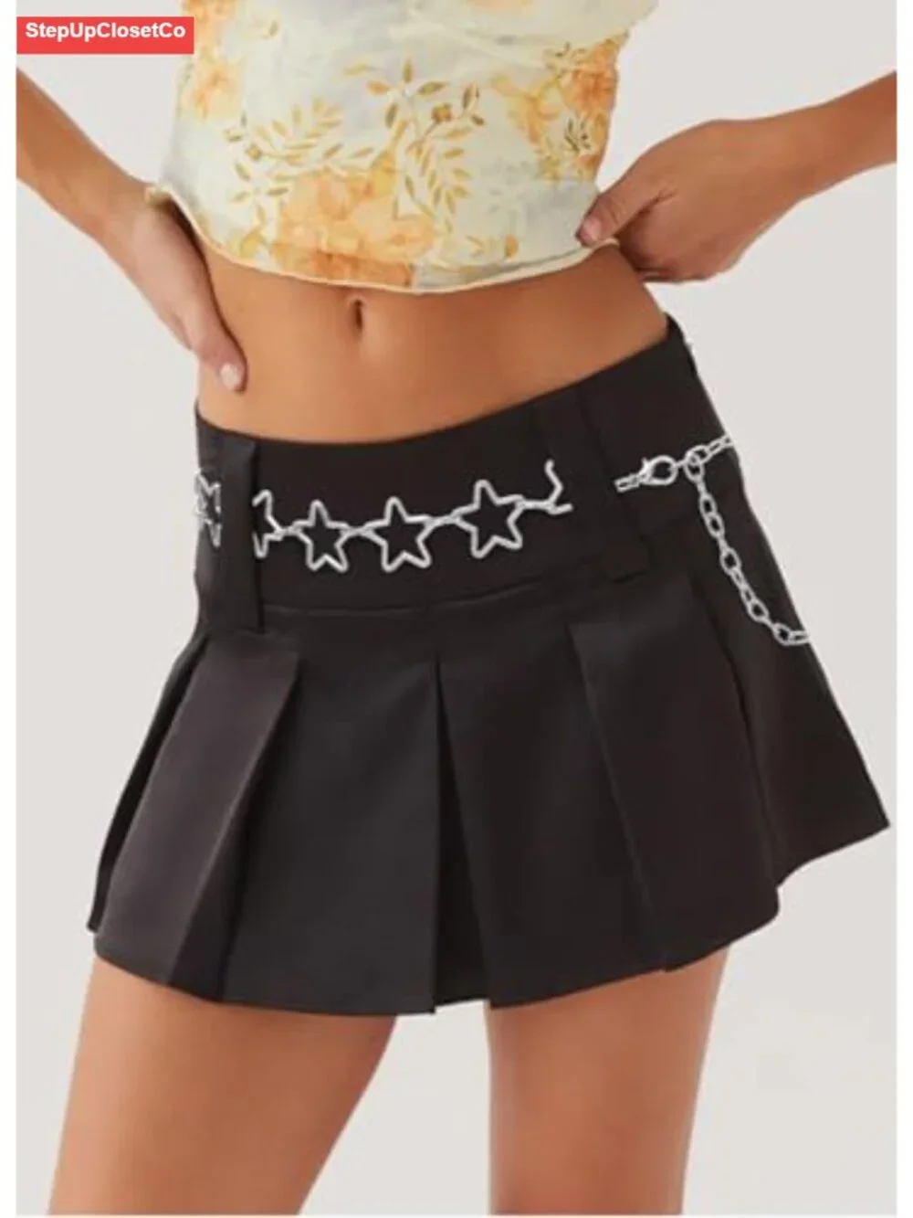 Waist Chain Belt for Women Adjustable Belly Chain Alloy Metal Link for Dresses
